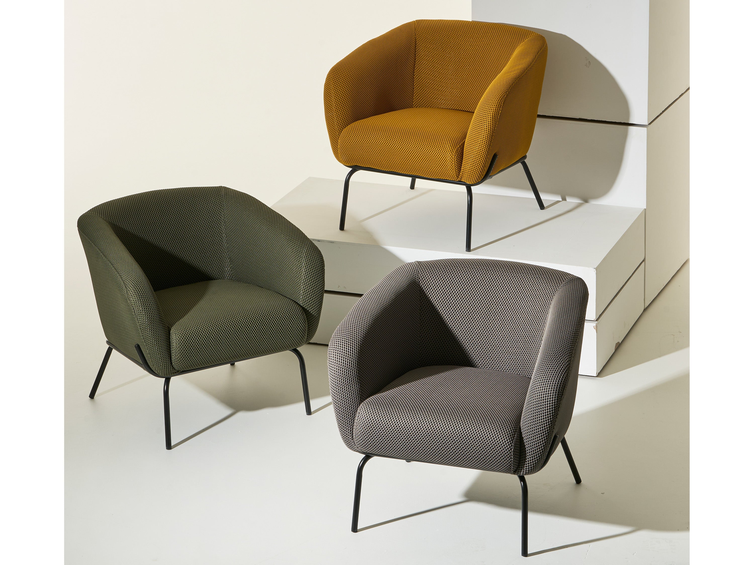 Tina Fabric Arm Chair
