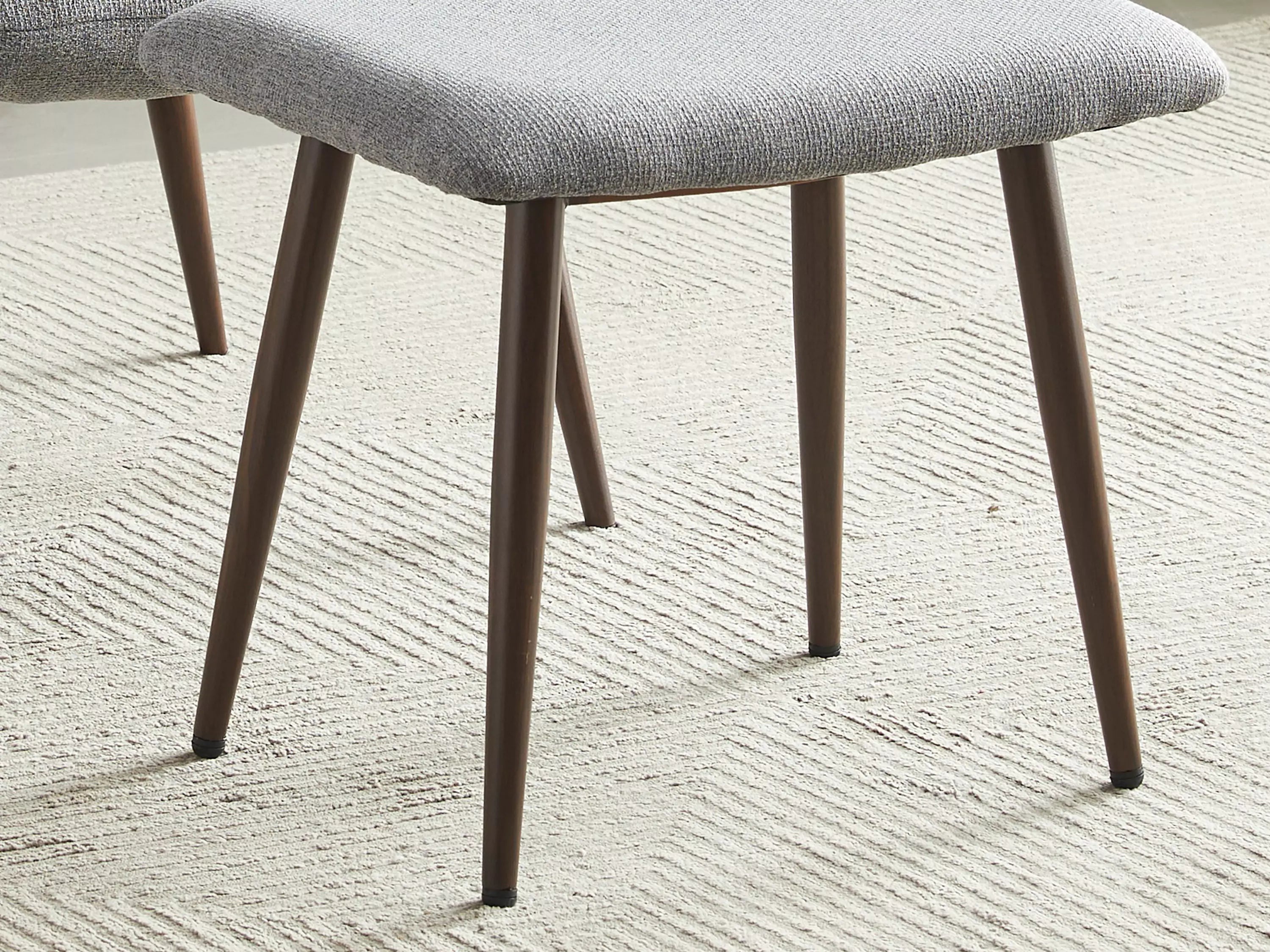 Alvis Fabric Tub Chair with Stool