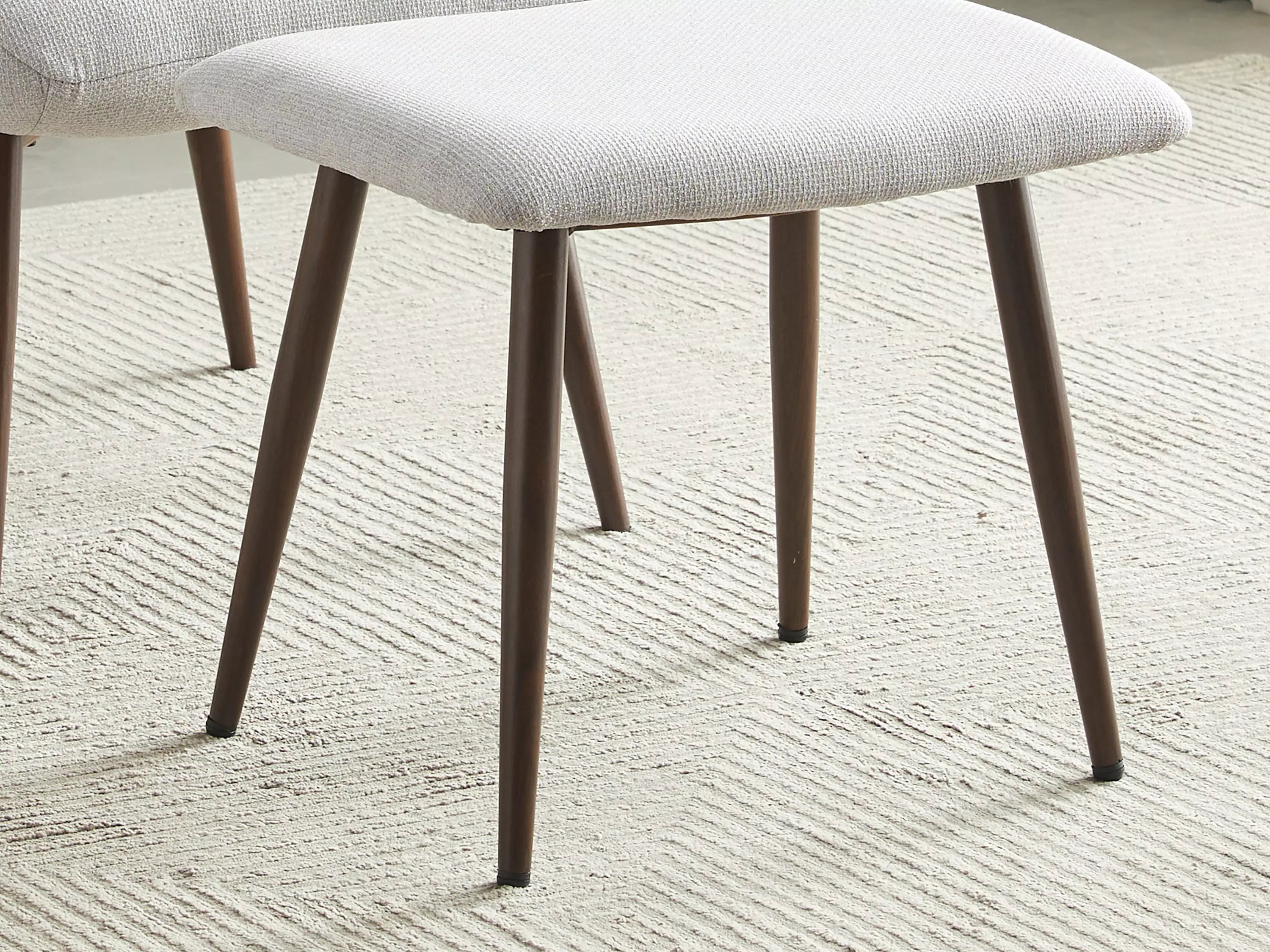 Alvis Fabric Tub Chair with Stool