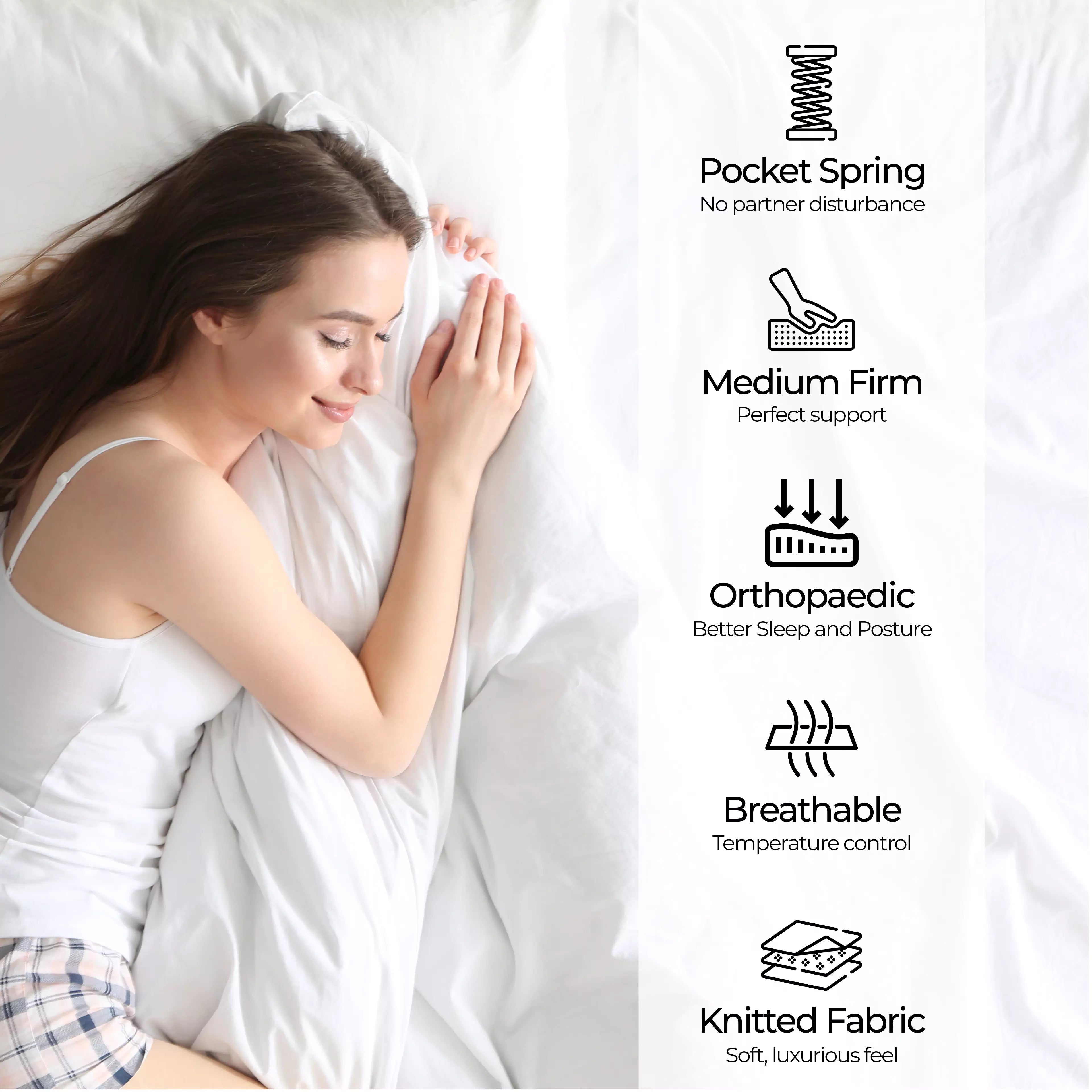 ValueSleeper 3-Zone Orthopaedic Pocket Spring Mattress