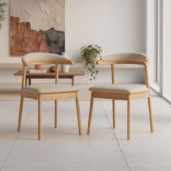 Mindi Fabric Dining Chair (Set of 2)
