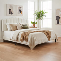 Pearl Fabric Bed