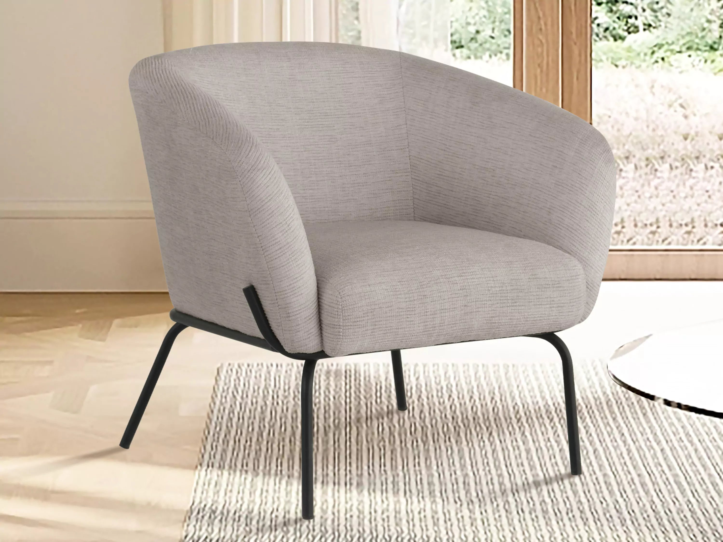 Tina Fabric Arm Chair