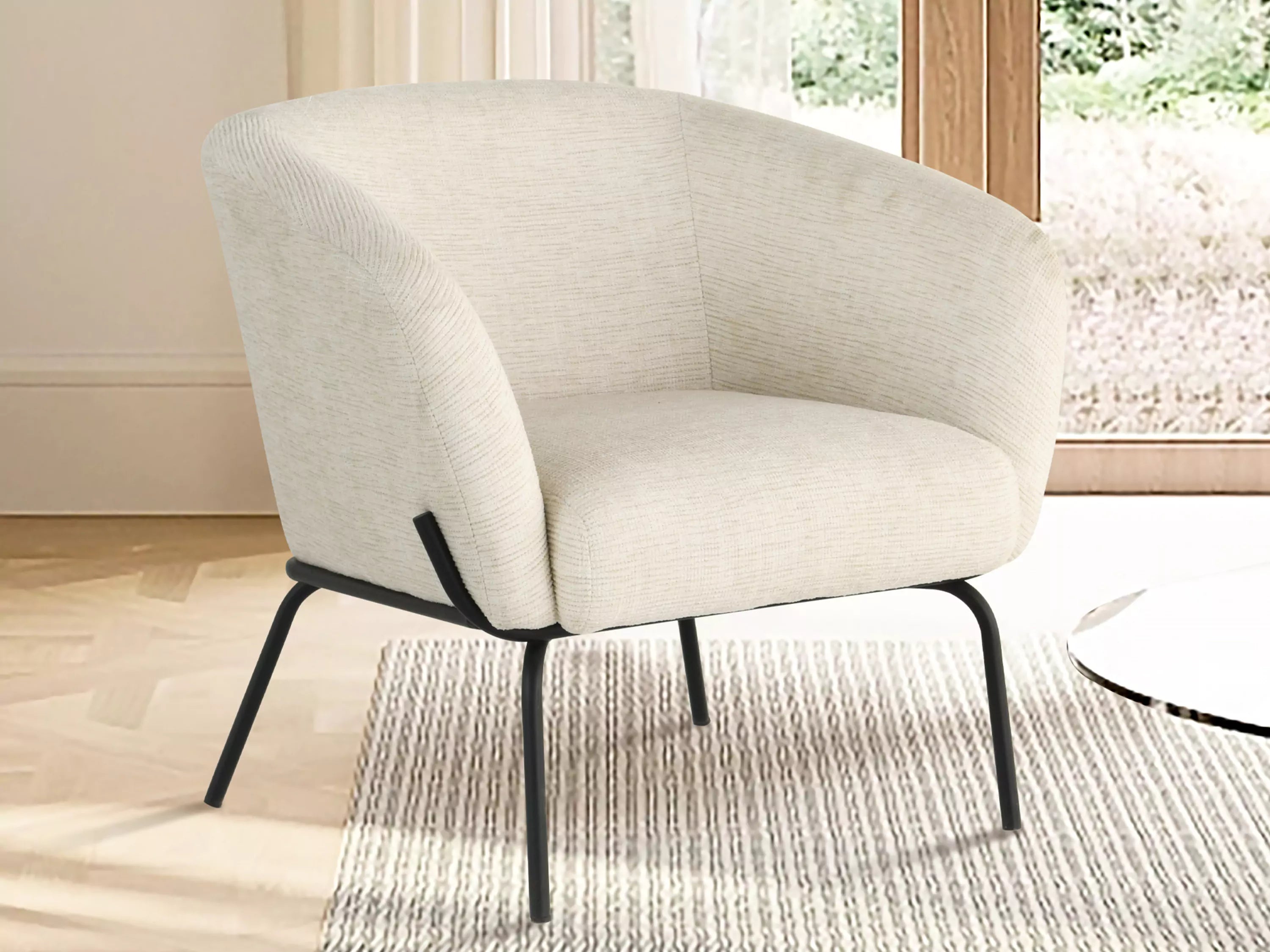 Tina Fabric Arm Chair