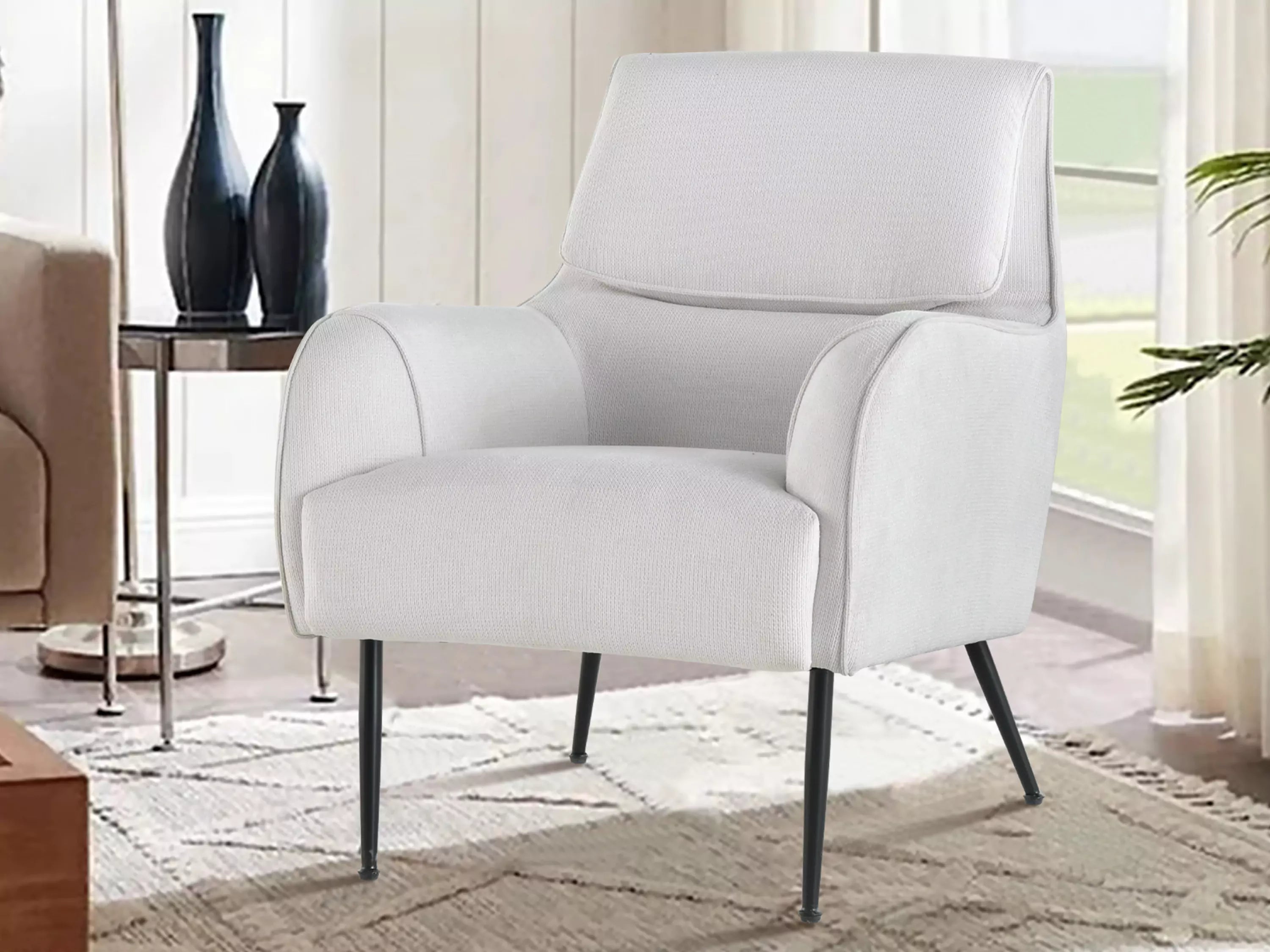 Uma Fabric Arm Chair
