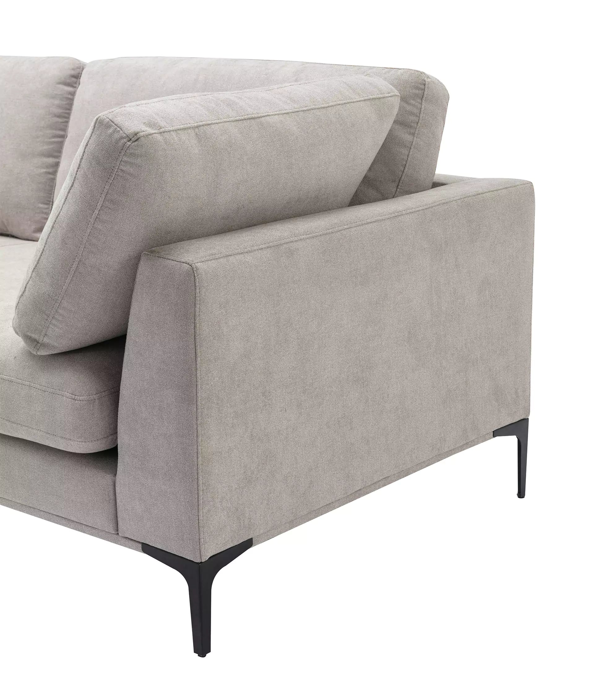 Bonnie 3 Seater Fabric Chaise